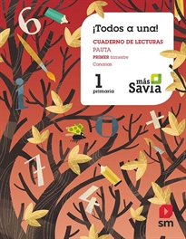 Books Frontpage Método Globalizado. ¡Todos a una!.1 Primaria.1 Trimestre. Pauta. Más Savia. Canarias