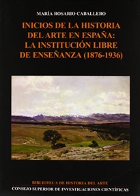 Books Frontpage Inicios de la historia del arte en España
