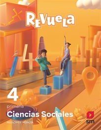 Books Frontpage Ciencias Sociales. 4 Primaria. Revuela. Región de Murcia