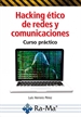 Portada del libro Hacking ético de redes y comunicaciones.