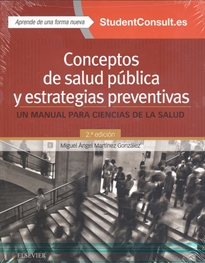 Books Frontpage Conceptos de salud pública y estrategias preventivas + StudentConsult en español (2ª ed.)