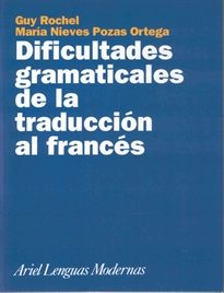 Books Frontpage Dificultades gramaticales de la traducción al francés