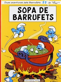 Books Frontpage Els Barrufets 10. Sopa de Barrufets