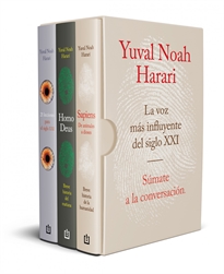 Books Frontpage Estuche Harari (contiene: Sapiens | 21 lecciones para el siglo XXI | Homo Deus)