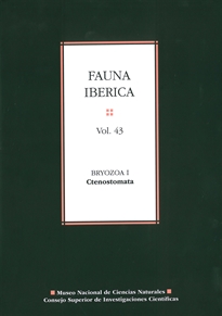 Books Frontpage Fauna ibérica. Vol. 43, Bryozoa I: Ctenostomata