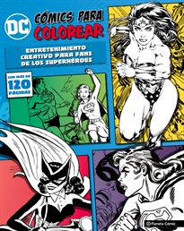 Books Frontpage DC Cómics para colorear: Wonder Woman