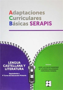 Books Frontpage Lengua 4P - Adaptaciones Curriculares Básicas Serapis