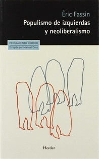 Books Frontpage Populismo de izquierdas y neoliberalismo