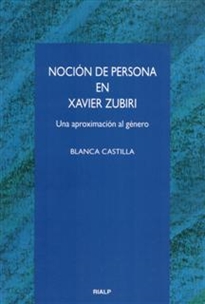Books Frontpage Noción de persona en Xavier Zubiri