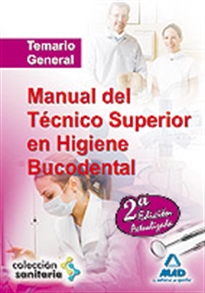 Books Frontpage Manual del técnico superior en higiene bucodental. Temario general