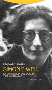 Books Frontpage Simone Weil. La conciencia del dolor y de la belleza
