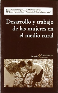 Books Frontpage Desarrollo y trabajo de las mujeres en el medio rural