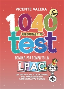 Books Frontpage 1040 preguntas tipo test LPAC