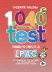 Portada del libro 1040 preguntas tipo test LPAC