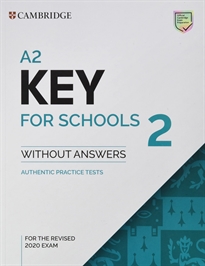 Books Frontpage A2 Key for Schools 2 Student's Book without Answers