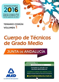Books Frontpage Cuerpos de Técnicos de Grado Medio de la Junta de Andalucía.