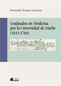 Books Frontpage Graduados en Medicina por la Universidad de Irache (1613-1769)