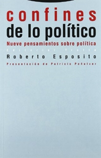 Books Frontpage Confines de lo político