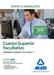 Books Frontpage Cuerpo Superior Facultativo de la Junta de Andalucía. Temario Común Volumen 1