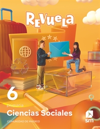 Books Frontpage Ciencias Sociales. 6 Primaria. Revuela. Comunidad de Madrid