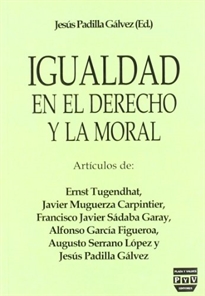 Books Frontpage Igualdad En El Derecho Y La Moral