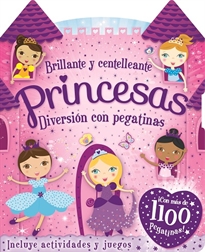 Books Frontpage Diversión Con Pegatinas - Princesas
