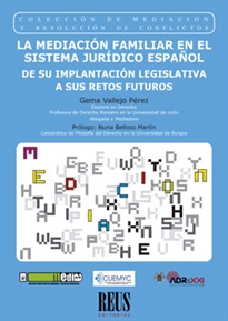Books Frontpage La mediación familiar en el sistema jurídico español