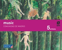 Books Frontpage Music. 5 Primary. Savia. Madrid