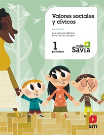 Books Frontpage Valores sociales y cívicos. 1 Primaria. Mas Savia. Andalucía