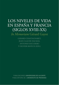 Books Frontpage Los niveles de vida en España y Francia (siglos XVIII-XX)