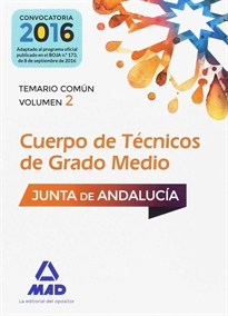 Books Frontpage Cuerpos de Técnicos de Grado Medio de la Junta de Andalucía.