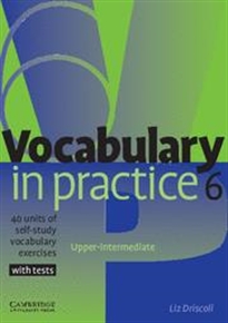 Books Frontpage Vocabulary in Practice 6
