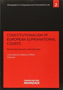 Books Frontpage Constitutionalism of european supranational courts