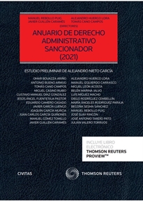 Books Frontpage Anuario de Derecho Administrativo sancionador 2021 (Papel + e-book)