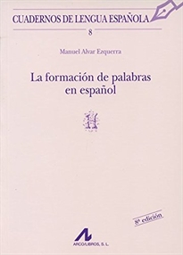 Books Frontpage La formación de palabras en español (H)