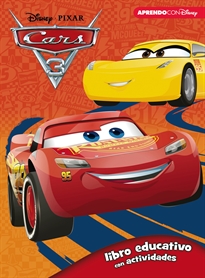 Books Frontpage Cars 3. Libro educativo con actividades (Disney. Actividades)