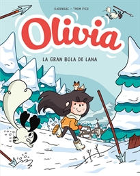 Books Frontpage Olivia y la gran bola de lana (Olivia 3)