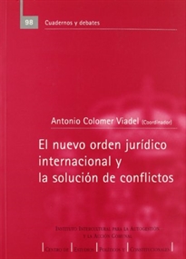 Books Frontpage El nuevo orden jurídico internacional y la solución de conflictos