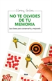 Front pageNo te olvides de tu memoria