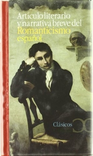 Books Frontpage Artículo literario y narrativa breve del Romanticismo español      .