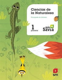 Books Frontpage Ciencias de la naturaleza. 1 Primaria. Más Savia. Asturias