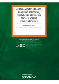 Books Frontpage Arrendamientos Urbanos, Propiedad Horizontal, Viviendas de Protección Oficial y Normas Complementarias (Papel + e-book)