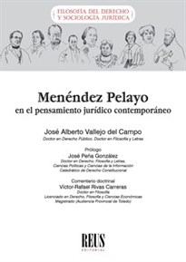 Books Frontpage Menéndez Pelayo en el pensamiento jurídico contemporáneo