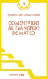 Front pageComentario al evangelio de Mateo