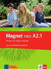 Books Frontpage Magnet neu a2.1, libro del alumno y libro de ejercicios + cd