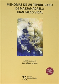 Books Frontpage Memorias de un republicano de Massamagrell: Juan Falcó Vidal