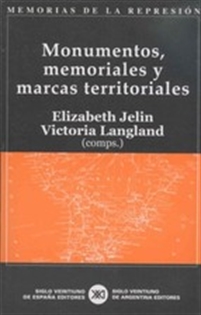 Books Frontpage Monumentos, memoriales y marcas territoriales