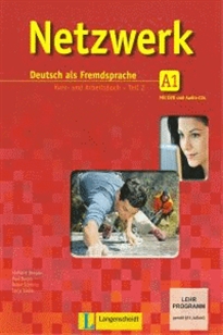 Books Frontpage Netzwerk a1, libro del alumno y libro de ejercicios, parte 2 + cd + dvd