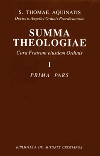 Books Frontpage Summa Theologiae. I: Prima pars