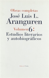 Books Frontpage Estudios literarios y autobiográficos